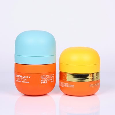 Matte surface pp plastic hair cream jar (5)