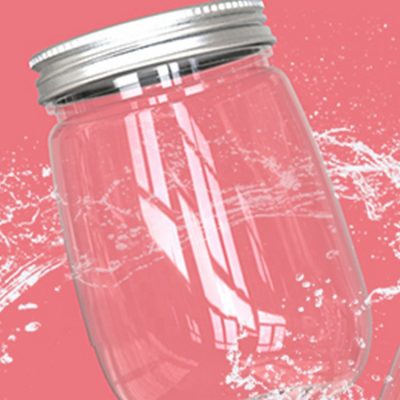 Pet plastic jar bottle for juicer packaging (2)