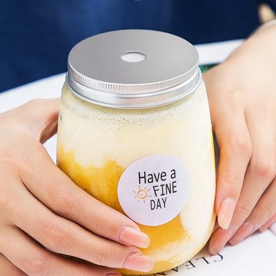 Pet plastic jar bottle for juicer packaging (4)