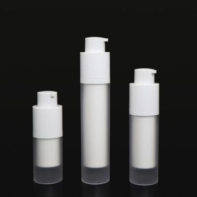 White airless rotary cream plastic bottle (6)