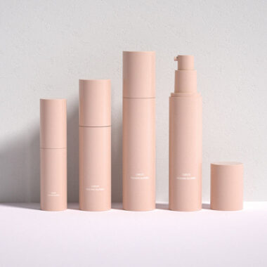 Green Blue Orange Airless Pump Bottle for Skin Care and Lotion