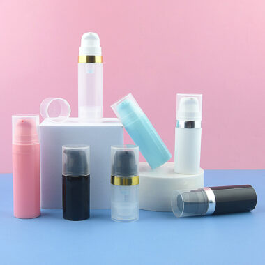 5ml 10ml 15ml 30ml Mini Flip-Top Airless Bottle for Lotion and Cream