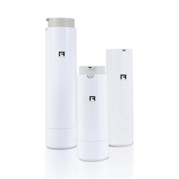 Airless Lotion Bottle for Skincare, Colorful Refillable Plastic Packaging