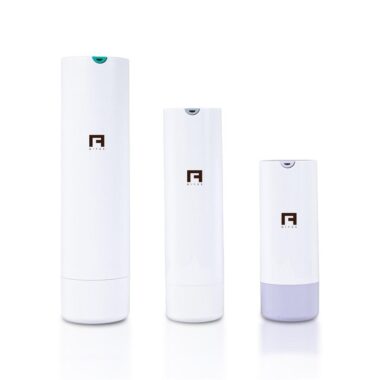 Airless Lotion Bottle for Skincare, Colorful Refillable Plastic Packaging