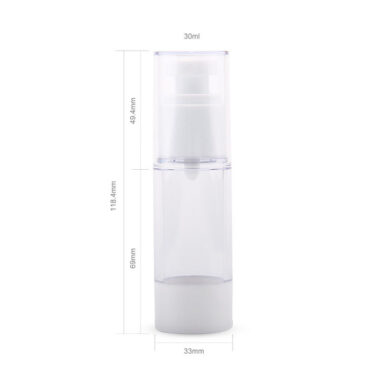  Eco-Friendly Airless Screw Cap Pump Bottle for Baby Face Cream and Hair Gel