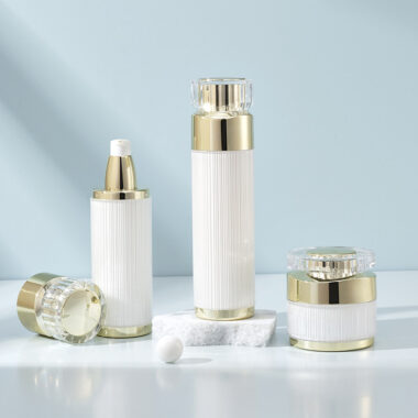 Acrylic Cosmetic Bottle Plastic Cream Jar for Lotion Eye Cream Packaging