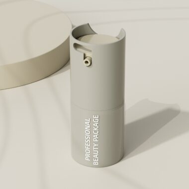 Small Capacity Cosmetic Airless Bottle 31mm Diameter Lotion Pump Bottle