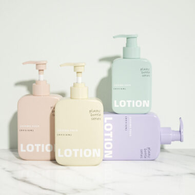 150ML 300ML HDPE Plastic Square Pump Bottle for Soap, Shampoo, and Cleanser