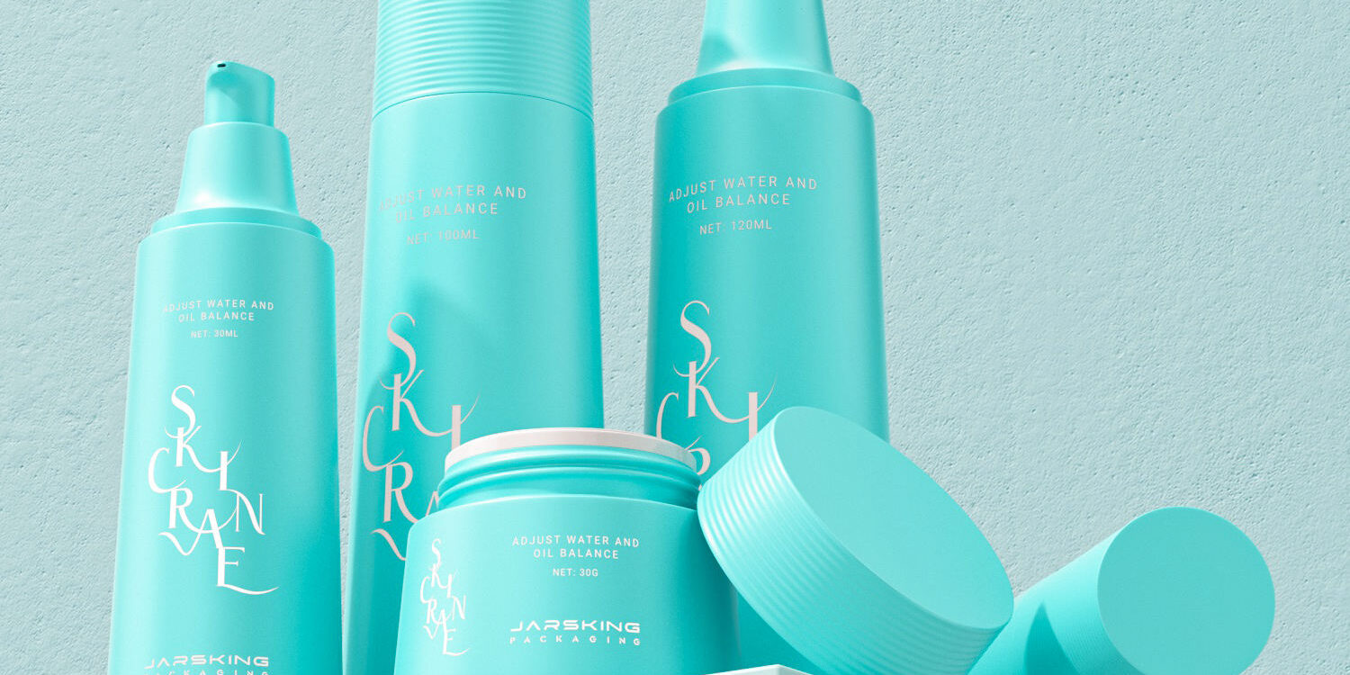 Frosted Round Cosmetic Bottle Set PET Plastic Essence Toner Lotion Serum Bottle with Pump for Skincare (4) Frosted Round PET Cosmetic Bottles Set 30ml 50ml 100ml 120ml with Pump for Lotion and Serum