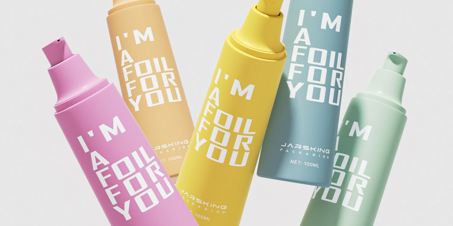 Frosted Round PET Cosmetic Bottles Set 30ml 50ml 100ml 120ml with Pump for Lotion and Serum