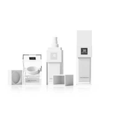 Ginza Korean Style Acrylic Cosmetic Set Bottles 120ml 150ml for Lotion and Cream Packaging