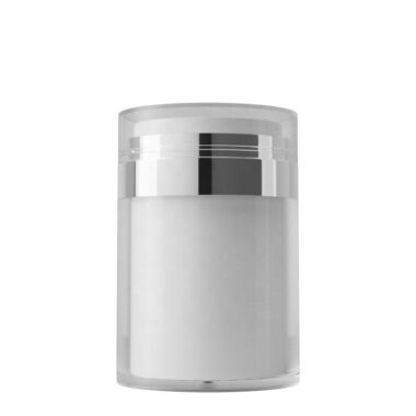 Portable Airless Jar for Face Cream, Luxury Skincare Packaging Bottle