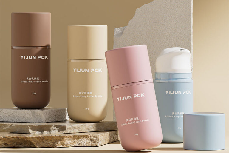 Premium 50ml Airless Pump Bottle for Lotion and Sunscreen